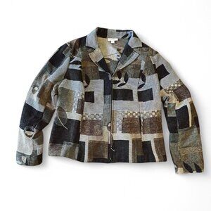 Light Weight DressBarn patchwork spring jacket